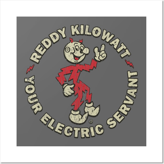 Reddy Kilowatt Wall Art by JCD666